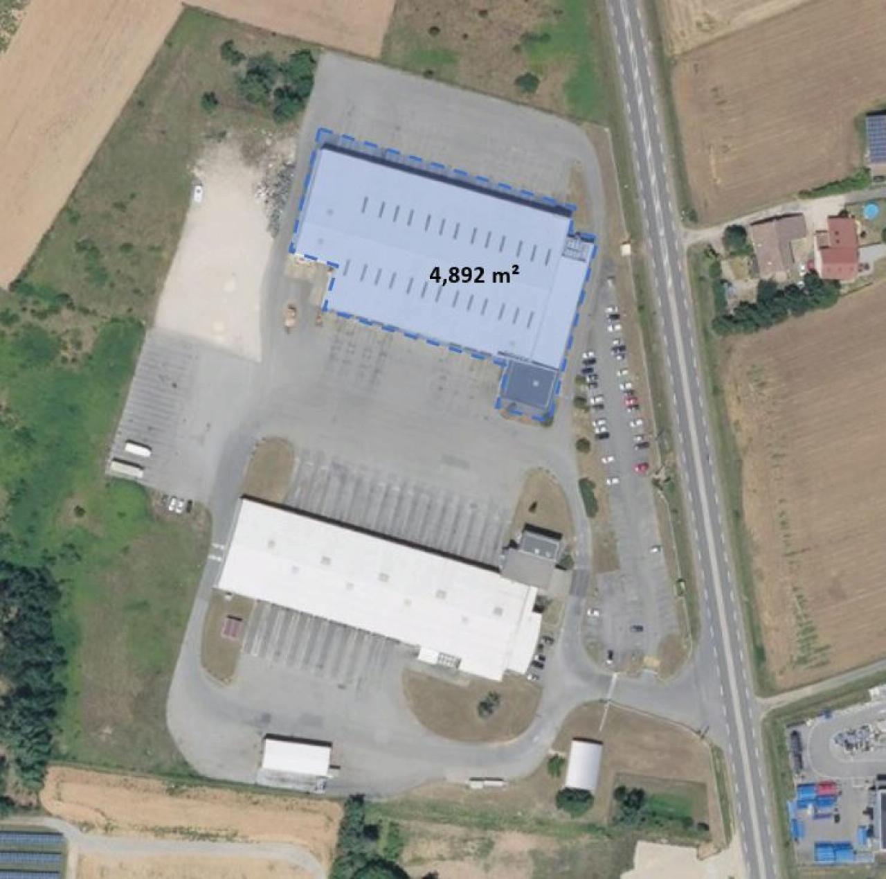 Entrepôt Montéléger 4892m² Location entrepôt Montéléger Drôme OLLOG2533205 0
